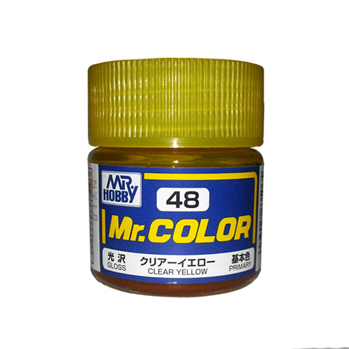 [MR.HOBBY] C048 락카 Clear Yellow / 클리어 옐로우
