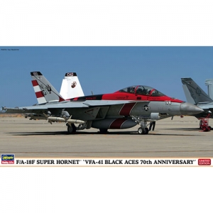 [HASEGAWA] 1/72 F/A-18F Super Hornet &#039;VFA-41 Black Aces 70th Anniversary&#039; (한정판) [02184]