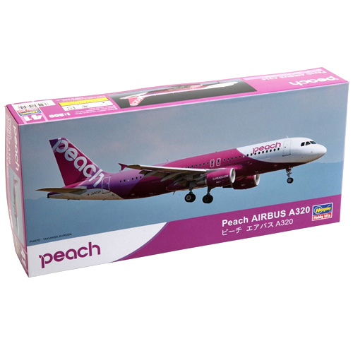 [하세가와] 1/200 에어버스 A320 Peach Aviation Kit [10741]