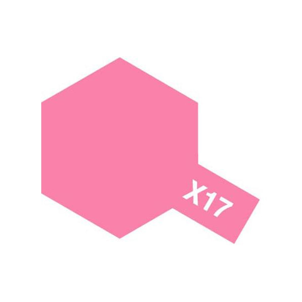 [TAMIYA] Acrylic Mini X-17 Pink (유광 핑크) [81517]