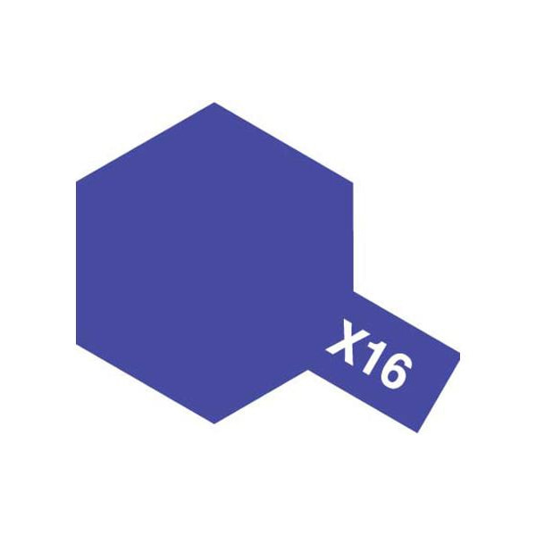 [TAMIYA] Acrylic Mini X-16 Purple (유광 퍼플) [81516]