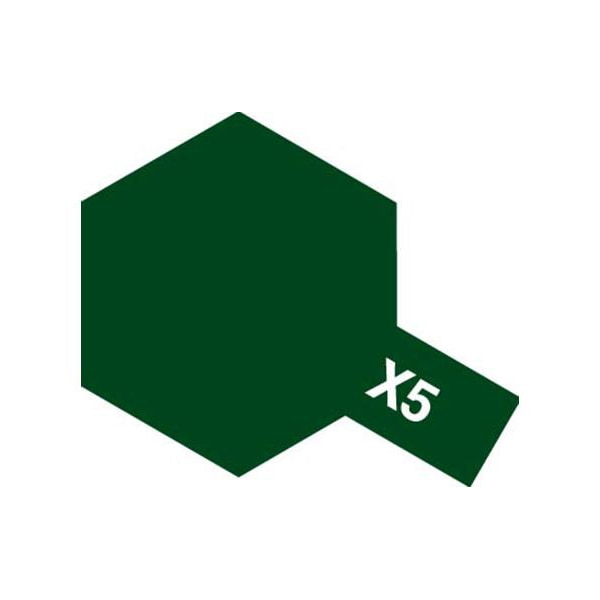 [TAMIYA] Acrylic Mini X-5 Green (유광 그린) [81505]