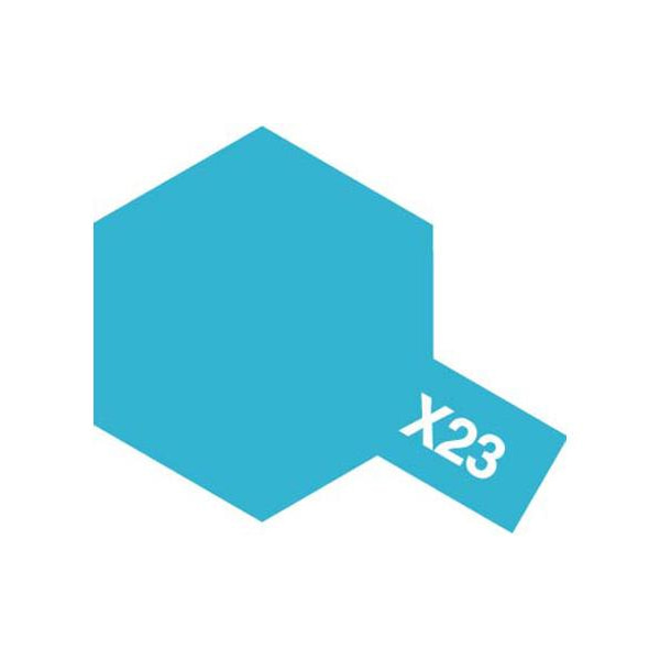 [TAMIYA] Acrylic Mini X-23 Clear Blue (클리어 블루) [81523]
