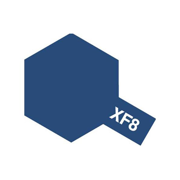 [TAMIYA] Acrylic Mini XF-8 Flat Blue (무광 블루) [81708]