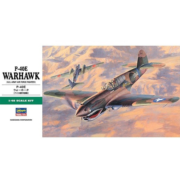 [하세가와] 1/48 USAAF P-40E Warhawk [09086]