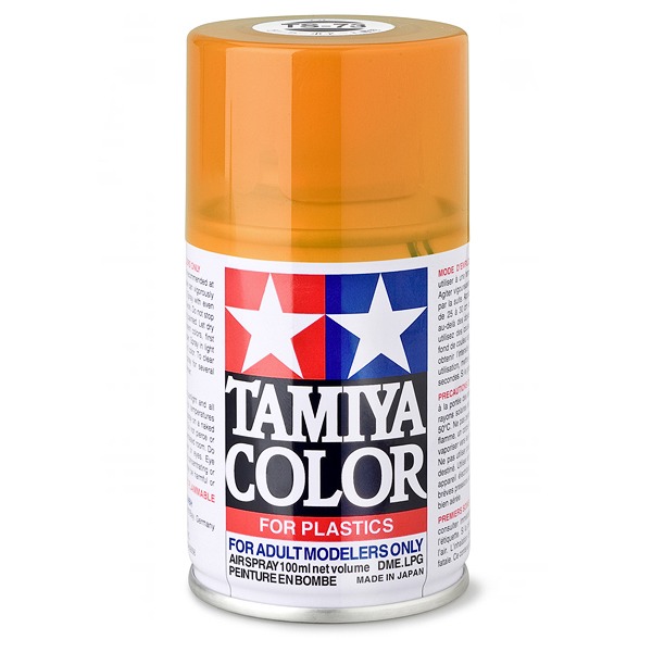[TAMIYA] TS73 락카 스프레이 (Clear Orange) [85073]